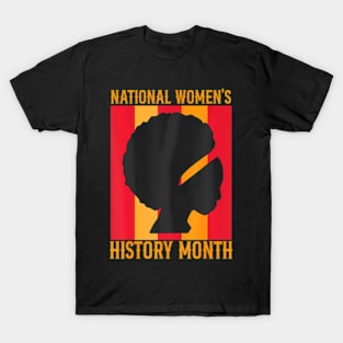 National Women's History Month 2024 Embrace Equity T-Shirt